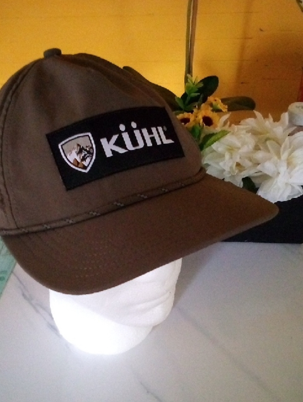 Kühl Brown Outdoor Cap with Logo Patch
